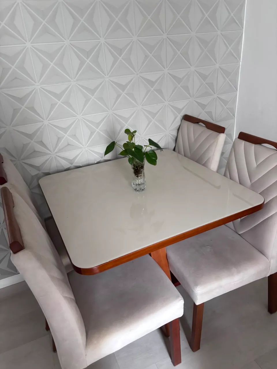 Mesa Madeira Luxo 4 Lugares