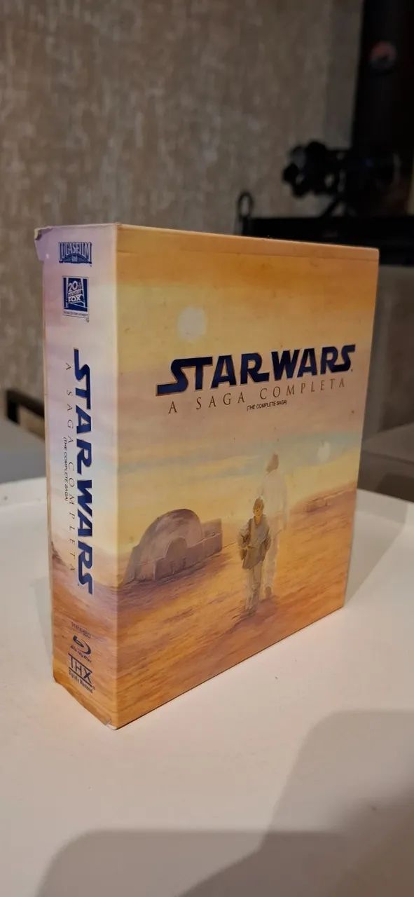 Box Blu-ray Star Wars: A Saga Completa (9 Discos - Episódios I a VI)