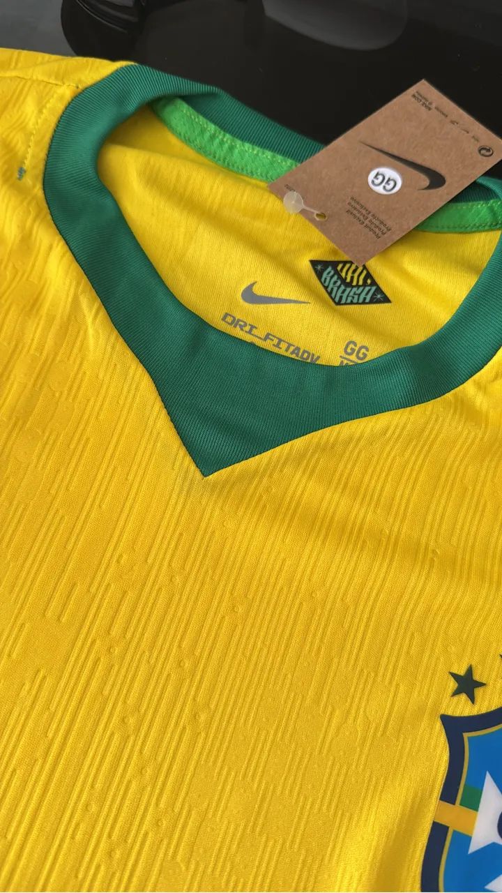 Camisa da seleção brasileira modelo torcedor  - Foto 2