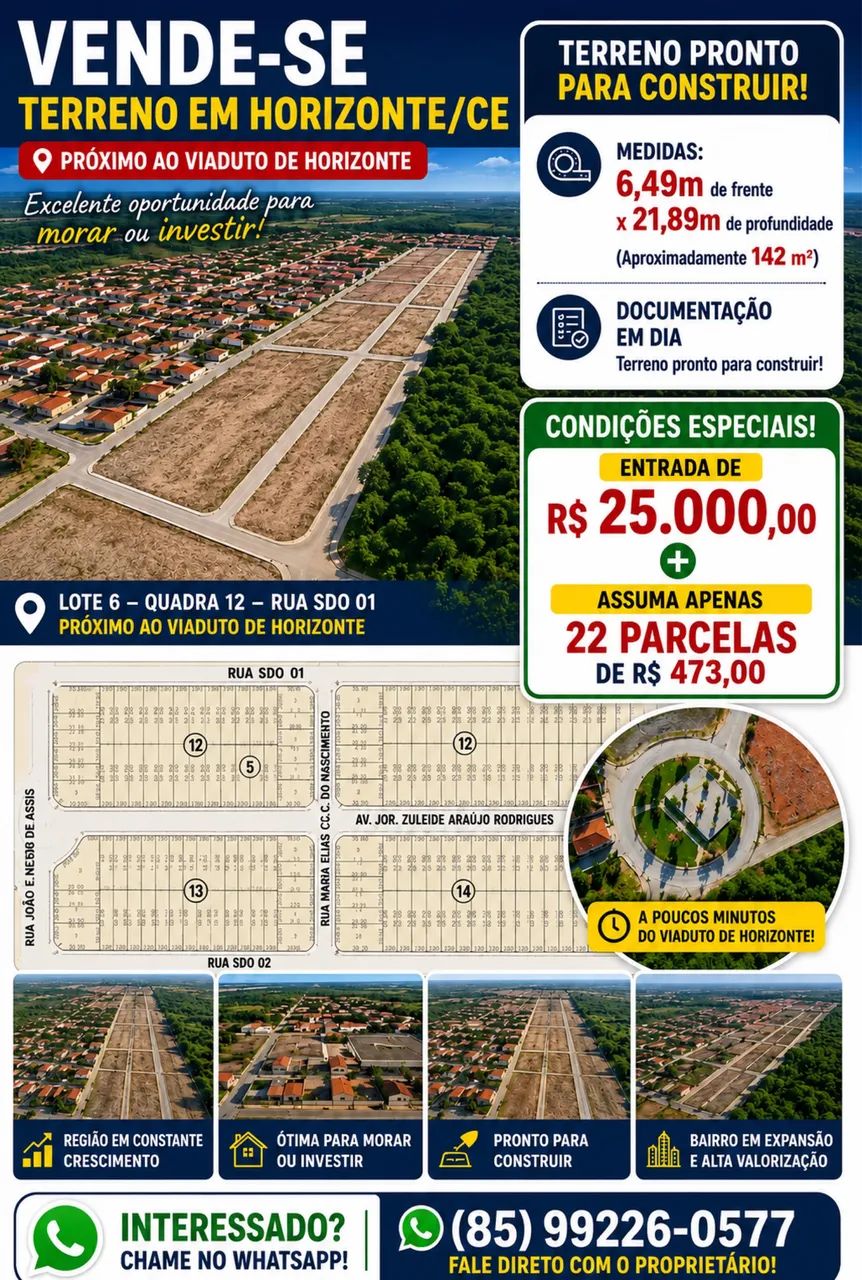 Vendo terreno 