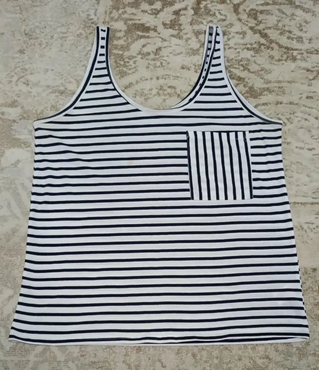 Regata listrada estilo navy
