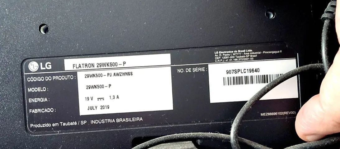 Monitor LG Ultrawide 29WK500-P *Zerado* - Foto 3
