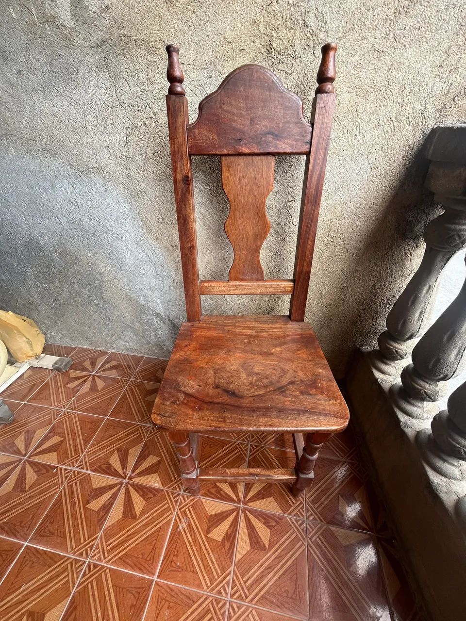 Mesa c/ 8 cadeiras Mogno - Foto 3