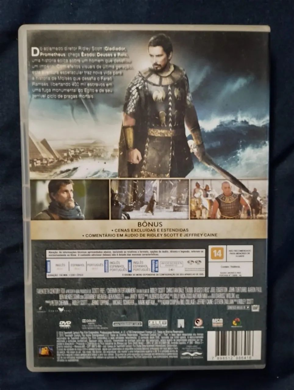 DVD EXODO ORIGINAL FILME - Foto 2