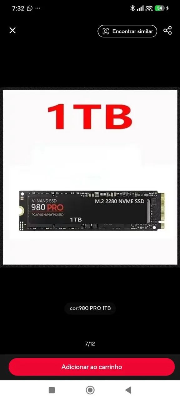 HD nvme 1tb