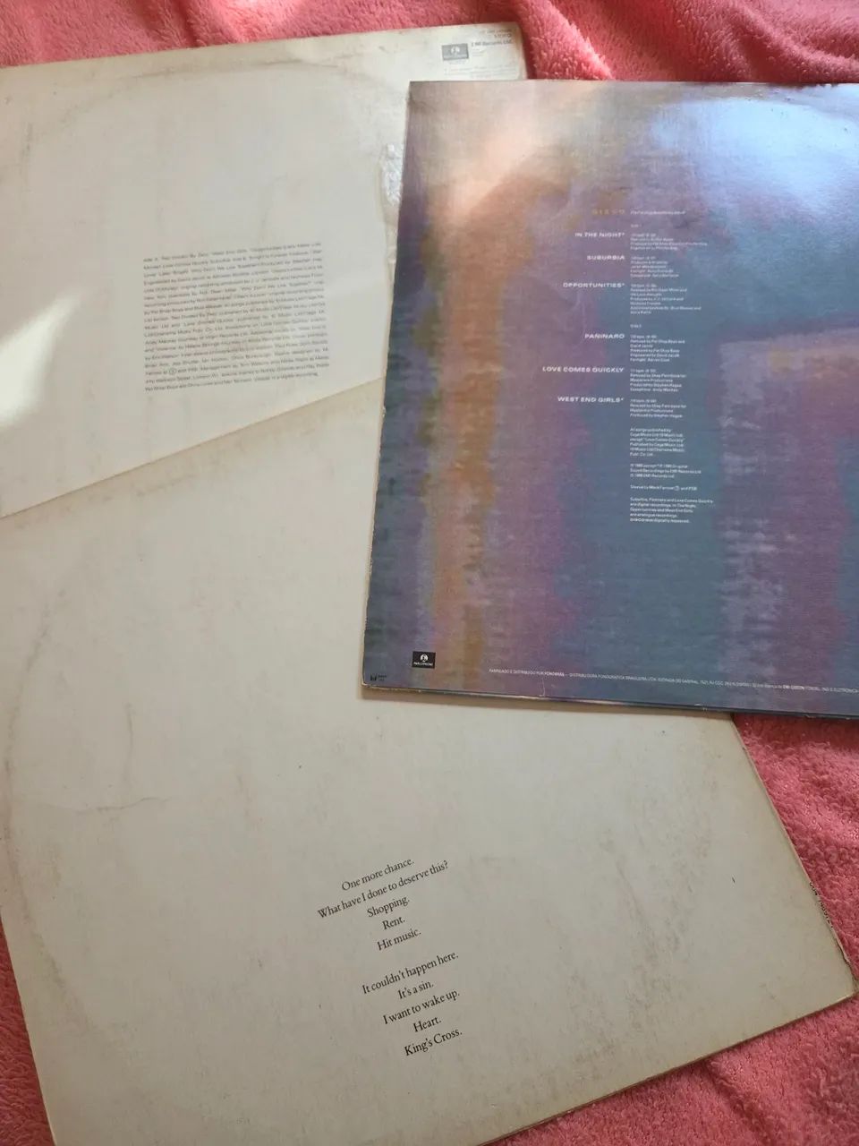 3 Vinis - PET SHOP BOYS:: Please / Disco / Actually - Foto 3