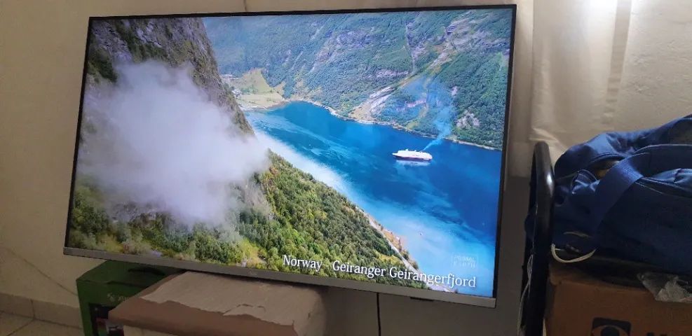 Smart tv 50" POLEGADAS UHD 4k aoc tv de maio 2024   - Foto 3