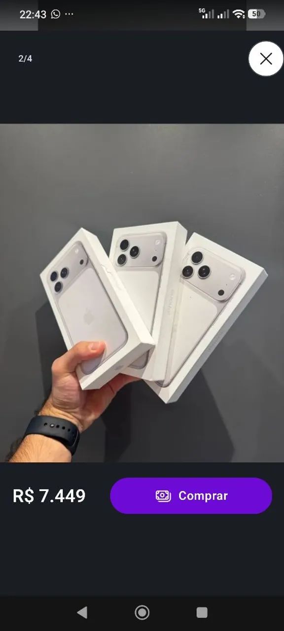 iPhone 17 Pro Max 256gb
