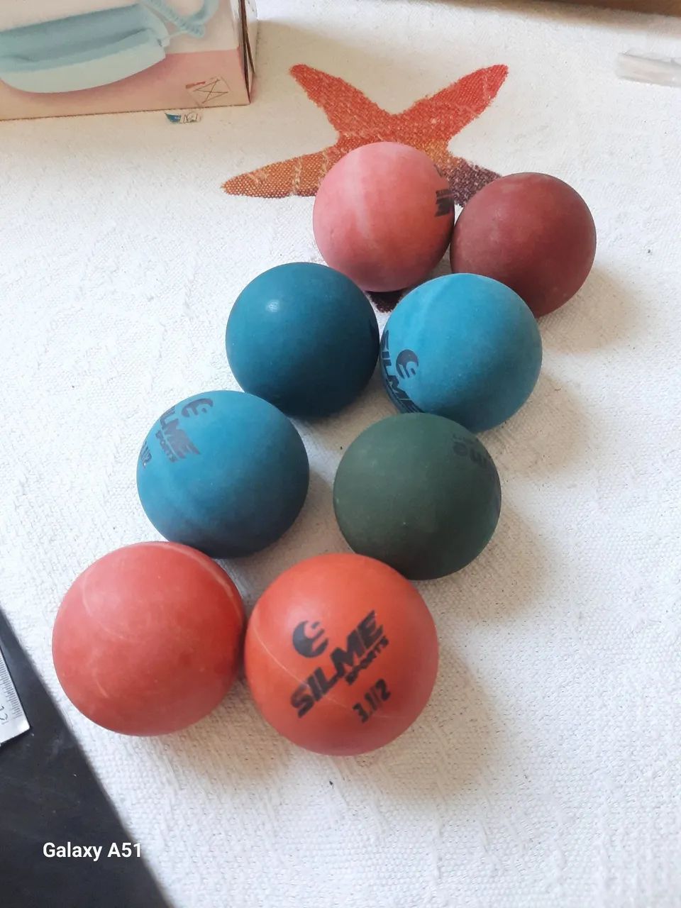 Jogo de 7 bolinhas de frescobol  - Foto 3
