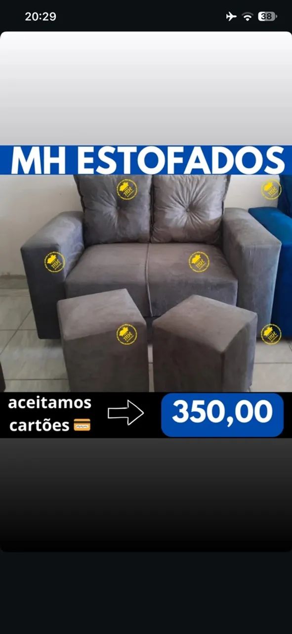 Sofás novos da fábrica  - Foto 5