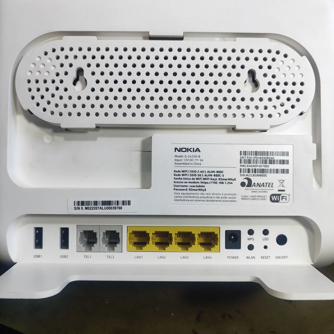 Nokia G-2425G-B AC1200 Wi-fi 5g dual- banda integrada - Foto 2