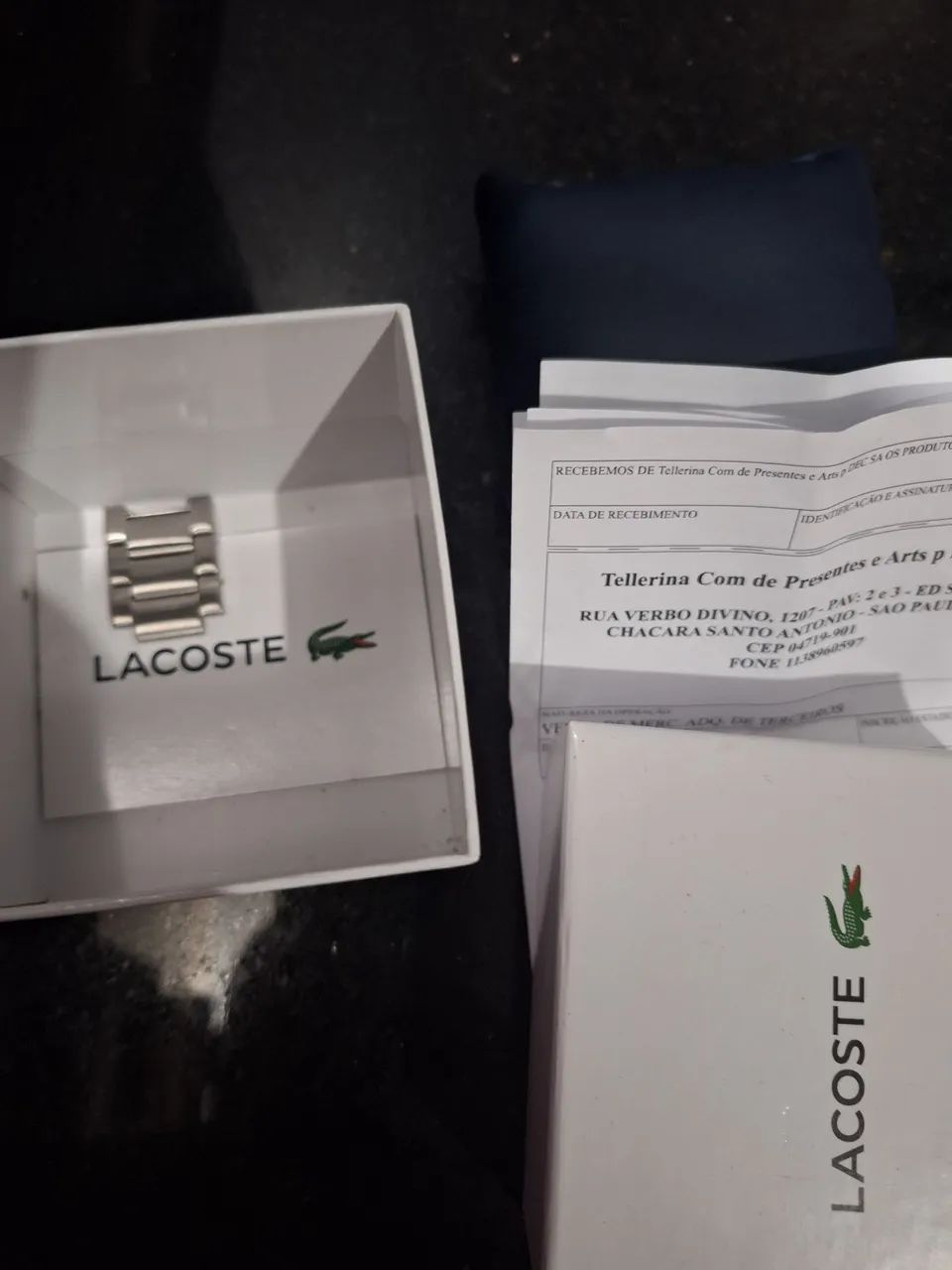 Relógio lacoste em metal fundo verde original  - Foto 5