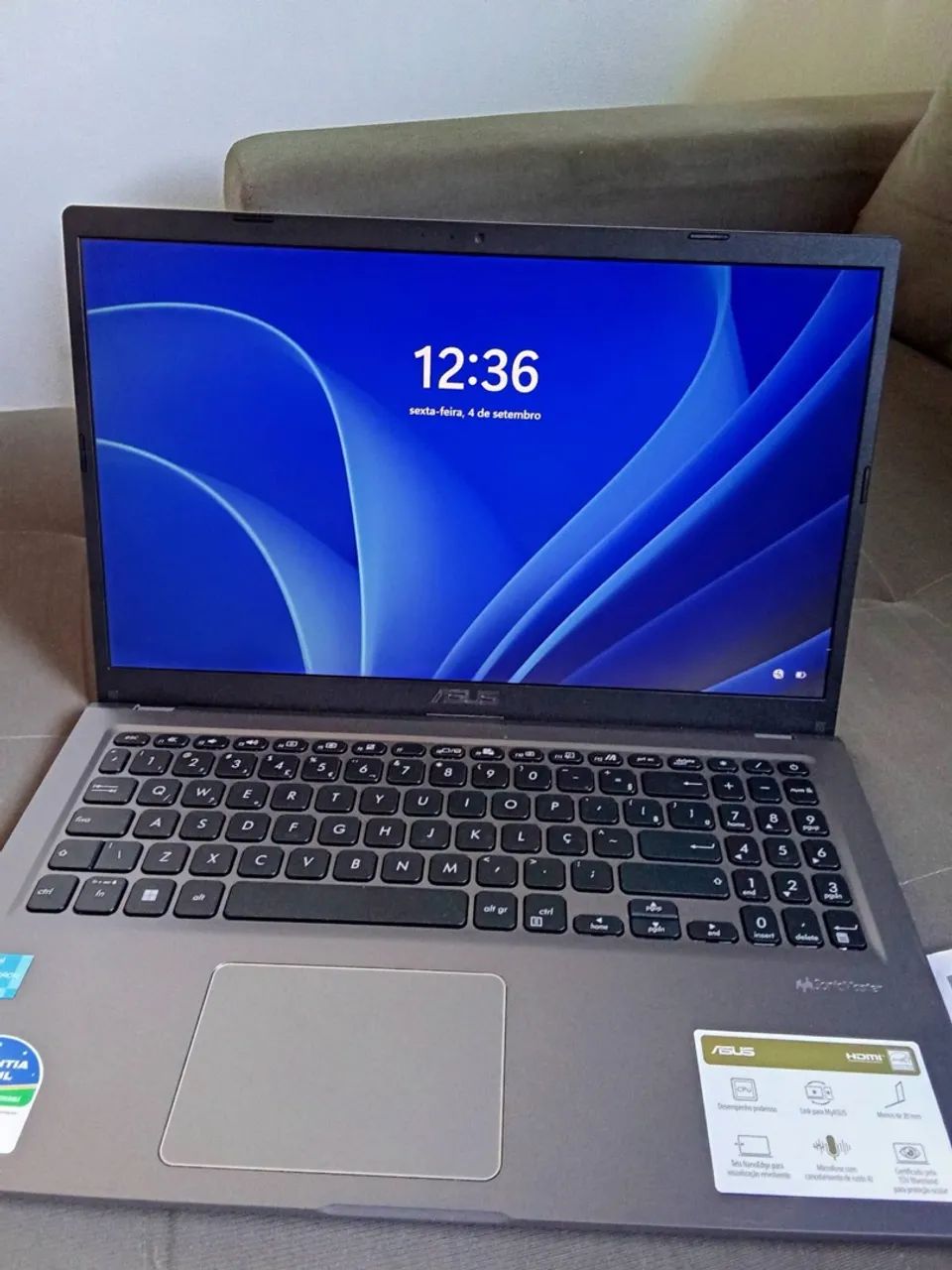 Notebook em estado novo