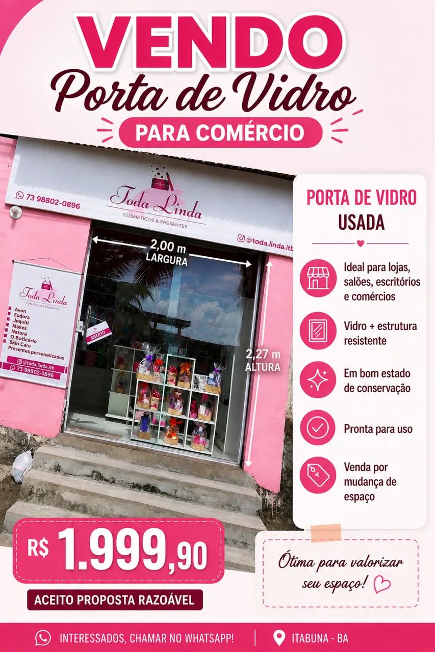 Móveis de loja a venda 