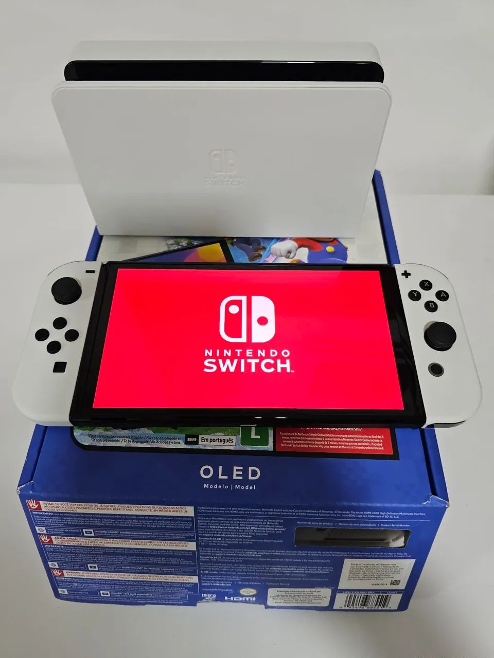 Nintendo Switch OLED. Versão Mario Wonder incluso. - Foto 3
