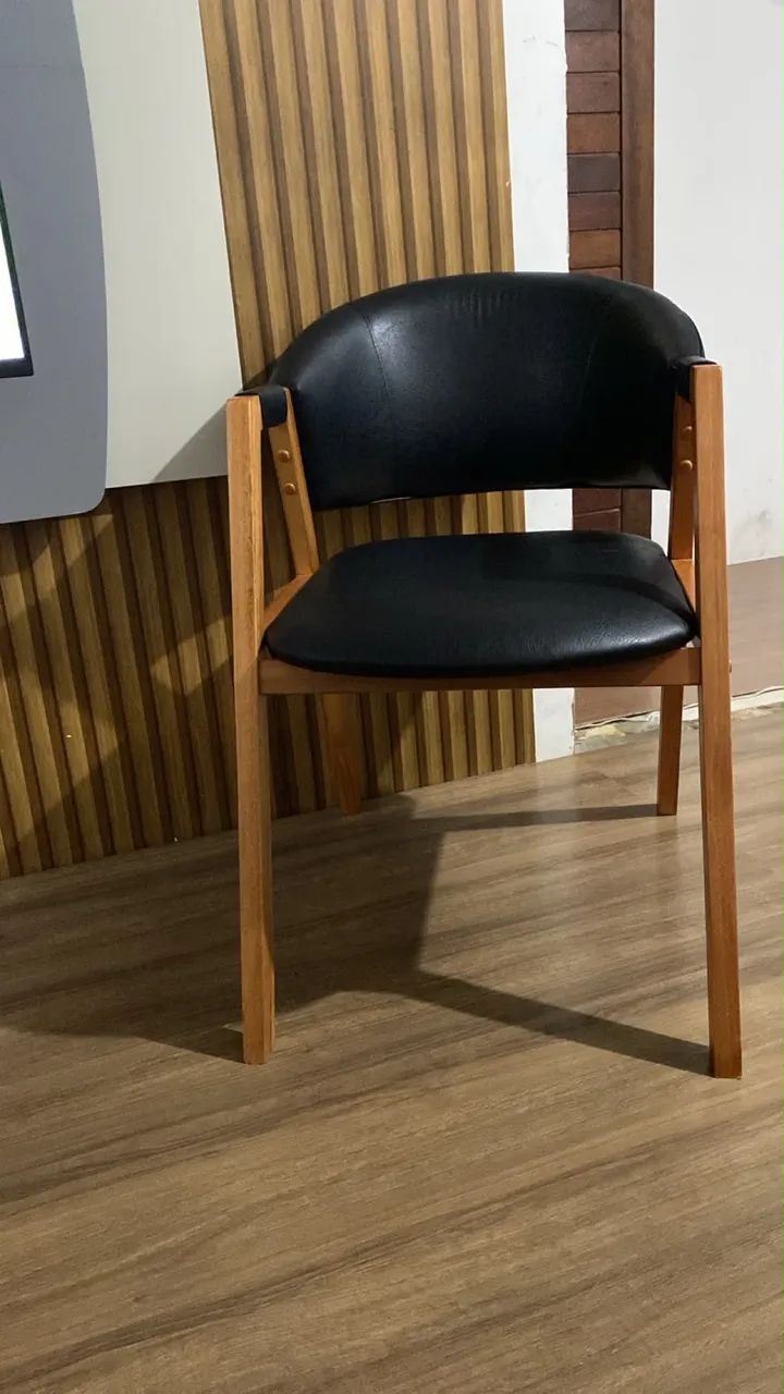 Cadeira moderna de sala de jantar - Foto 2