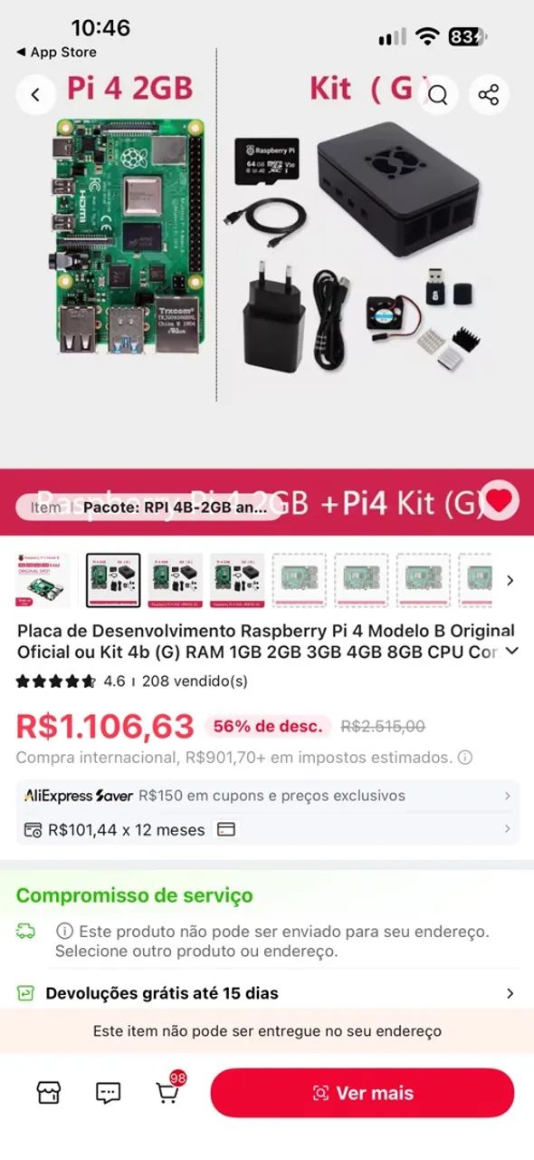 Rapberry pi 4 2gb - Foto 5