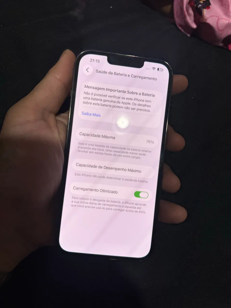 Iphone 13 PRO 256GB Cinza - Foto 4
