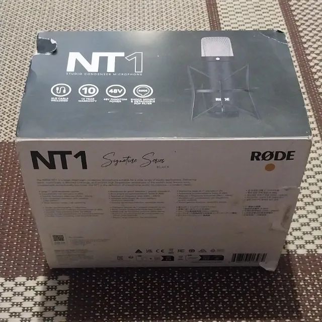 Microfone Rode NT1 Signature Series Black - Foto 2