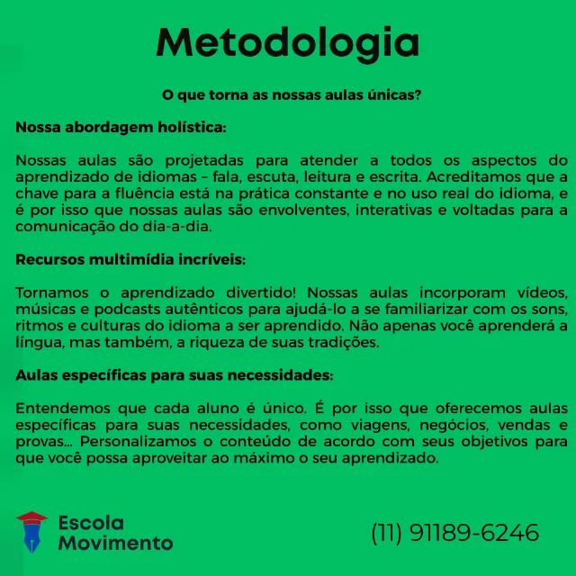 Aulas particulares de inglês, espanhol, redação e português - Foto 2