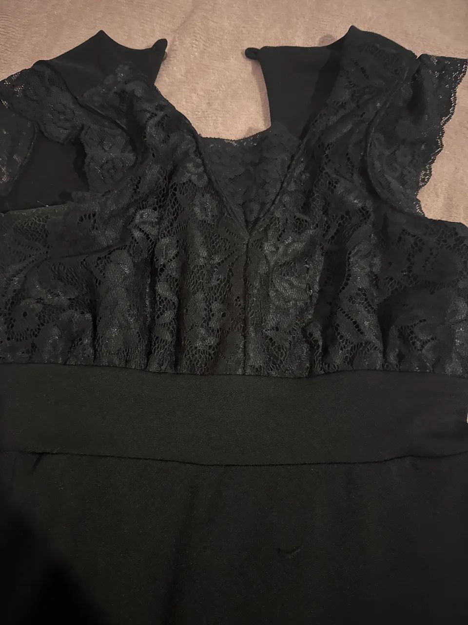Vestido preto longo