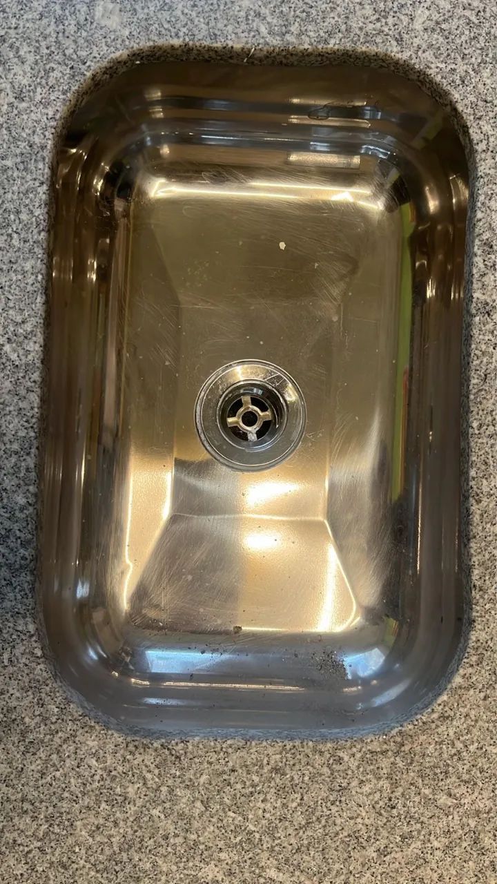 Pia de Granito com Cuba Inox + Torneira - Nova - Foto 6