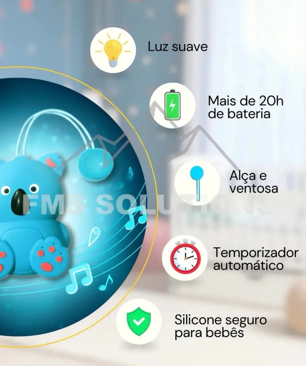 Coala - Ruído Branco para Bebês  - Foto 2