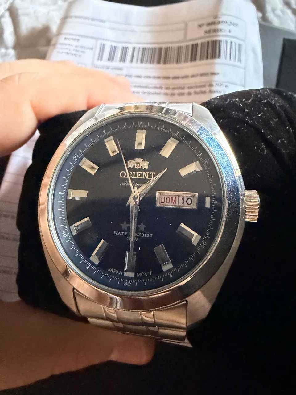 Relogio orient automático
