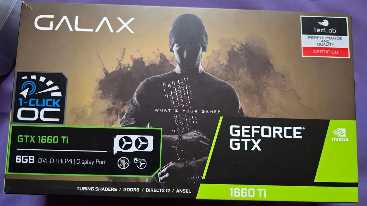 Gtx 1660 ti 6gb (Galax) - Foto 4