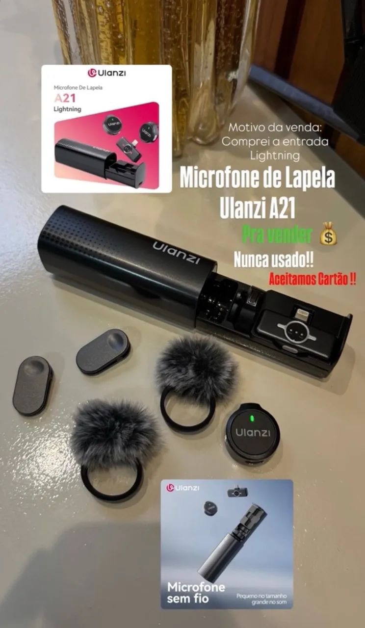 Microfone De Lapela Ulanzi - Foto 2