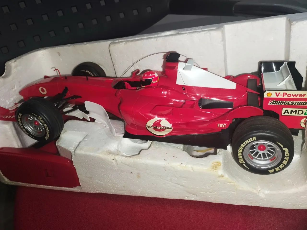 Ferrari 248 65cm Michael Schumacher - Hobbies e coleções