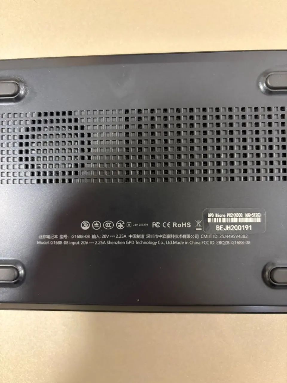 GPD MicroPC 2 - N300 - pouco uso - Notebooks - Centro, Balneário