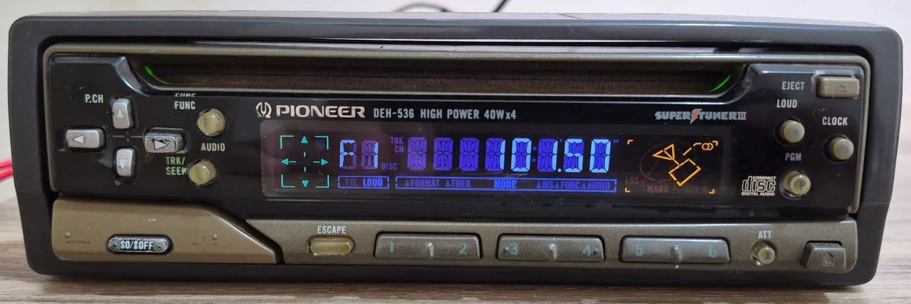 CD Pioneer DEH 536 Bluetooth  - Foto 2