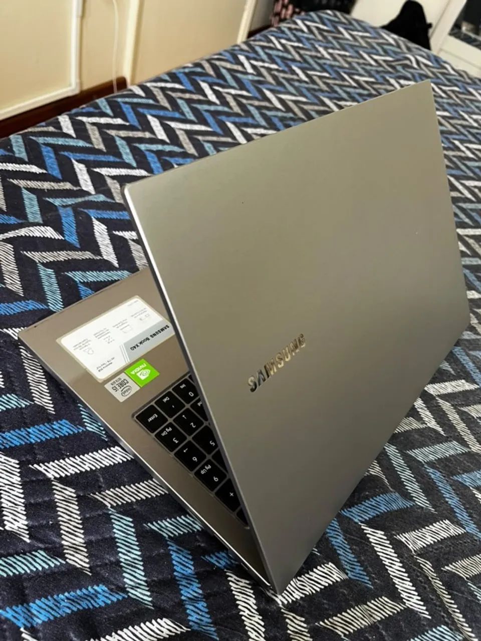  Notebook Samsung Book X40  i5 10ª geração | 8 GB RAM | SSD 240 GB | NVIDIA