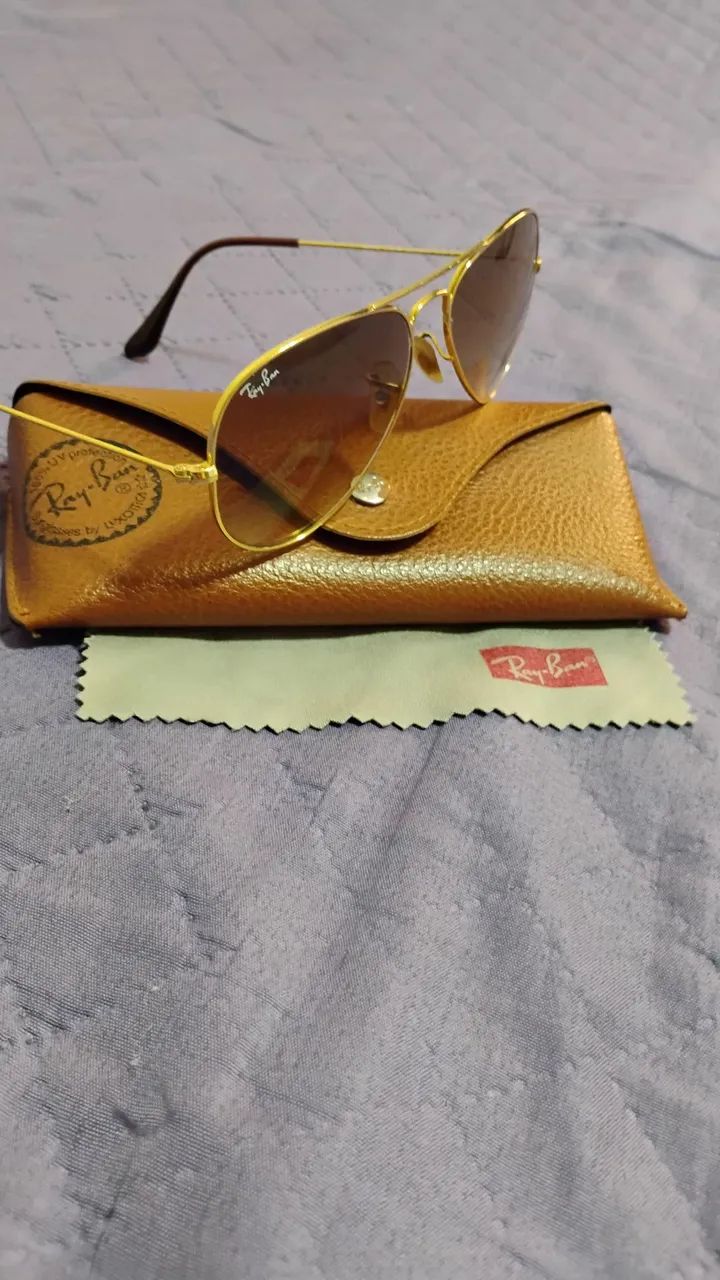 Óculos Ray Ban degradê Original  - Foto 4