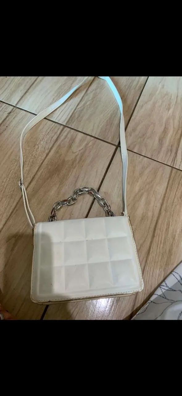 Bolsa off White correntes  - Foto 4