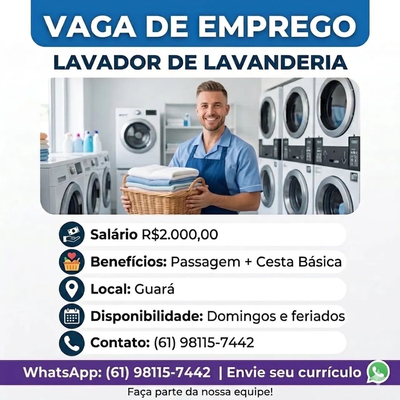 LAVADOR DE LAVANDERIA 