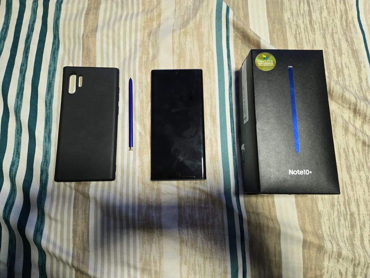 GALAXY NOTE 10 COM NOTA +CAPINHA NIKKON