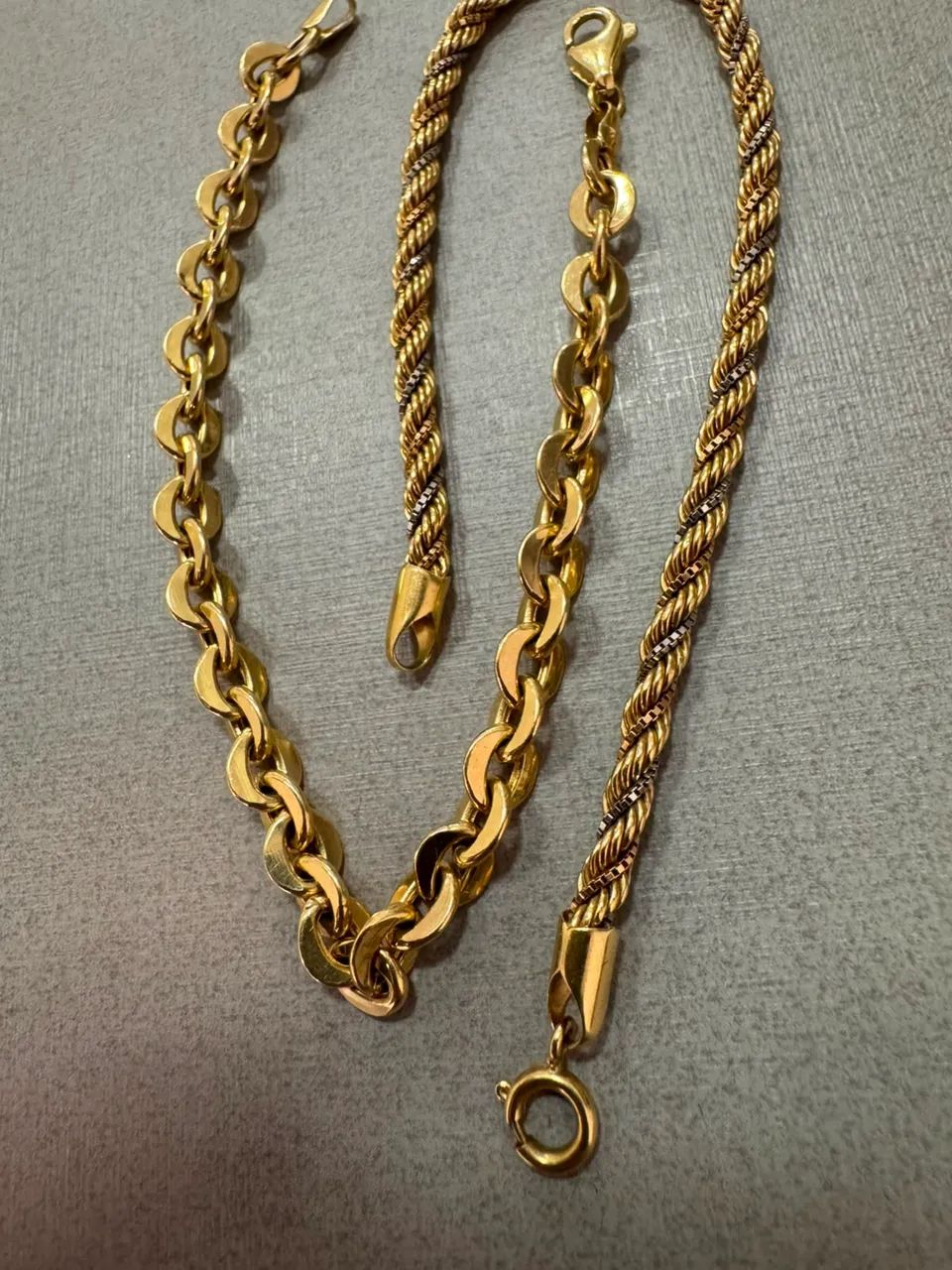 Pulseiras Femininas de ouro 18k procedência garantia eterna - Foto 2