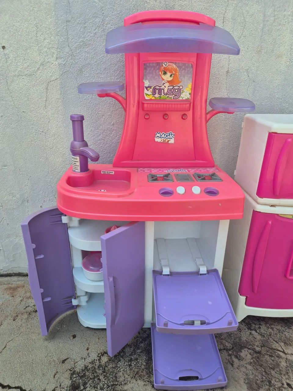 Cozinha e geladeira infantil - Foto 4