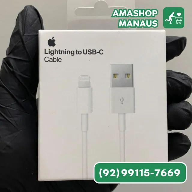 Cabo Lightning Para Iphone Carregador Dados Usb