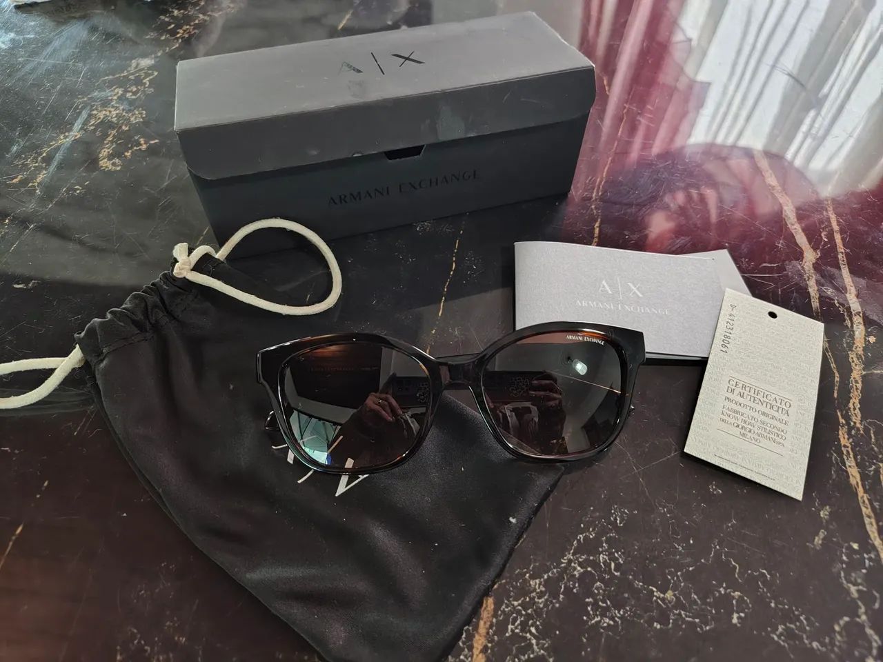 ÓCULOS DE SOL ARMANI EXCHANGE (gatinho) - Foto 3