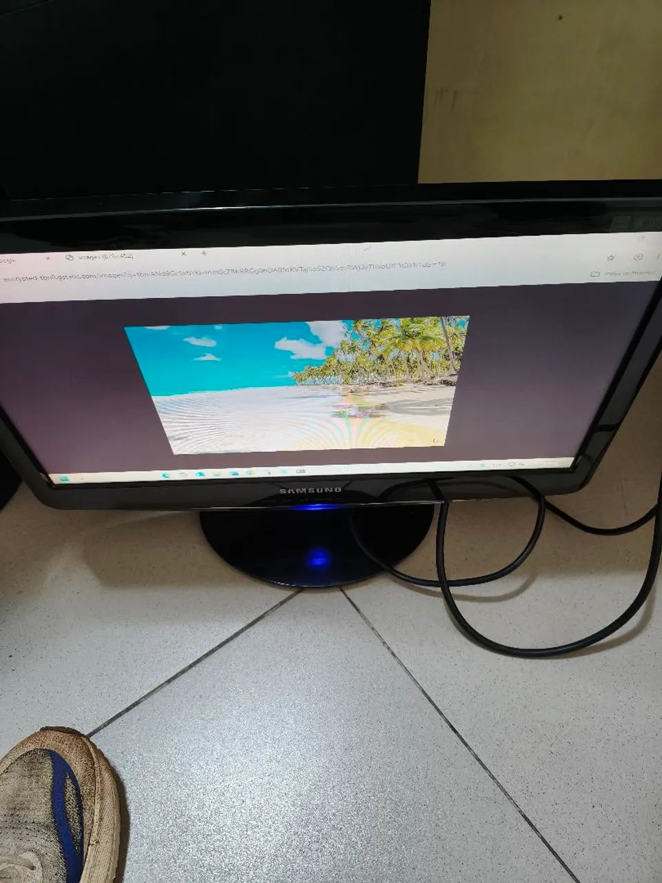 Monitor Samsung 19p perfeito estado