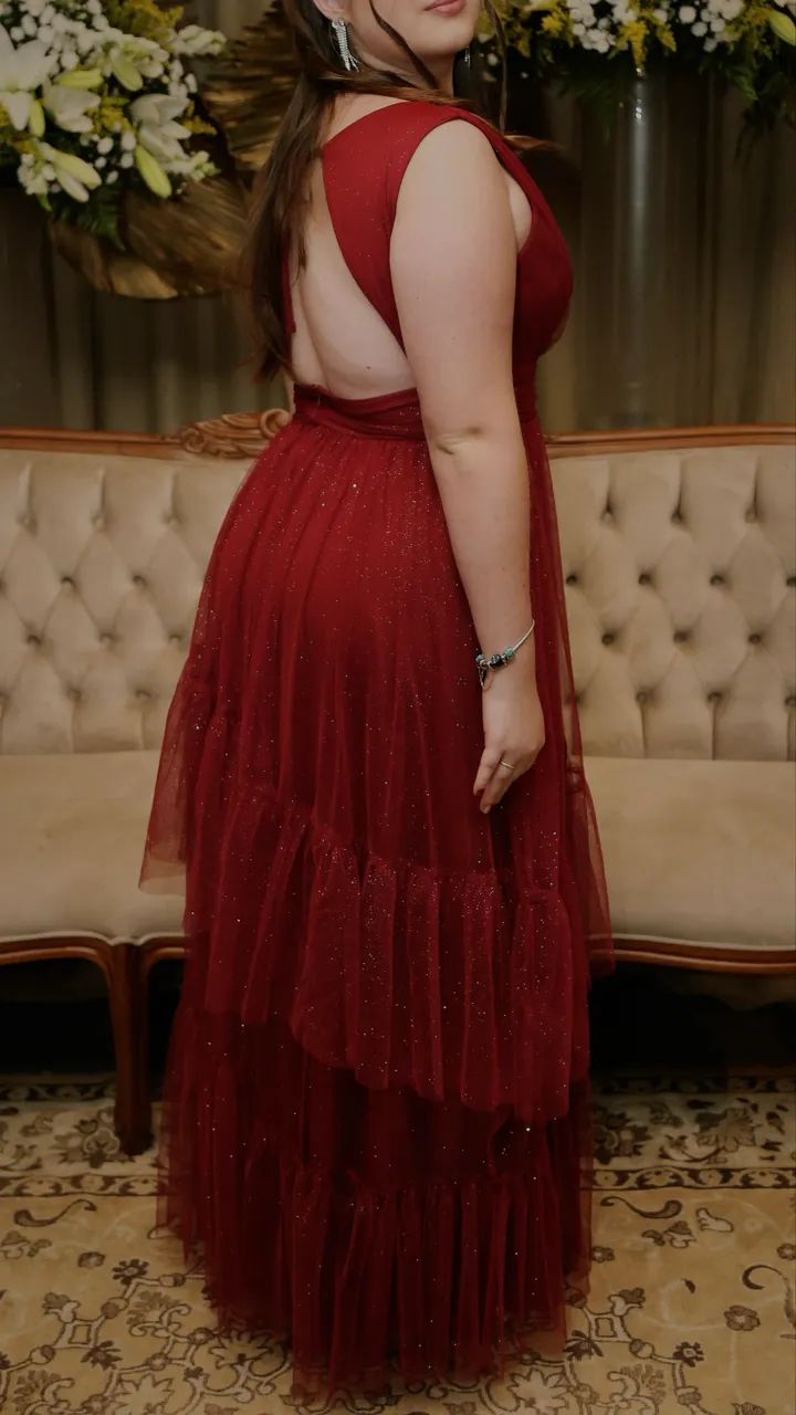 Vestido Formal Vermelho - Foto 3