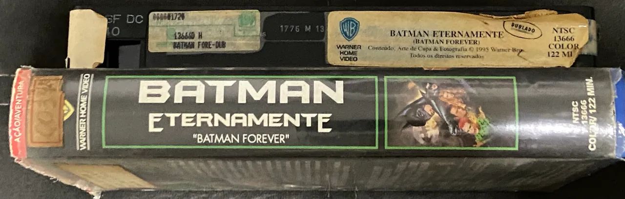 Fita VHS Batman Eternamente DUBLADO  - Foto 4