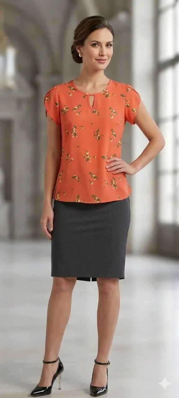 Blusas Românticas tamanho M - Foto 4