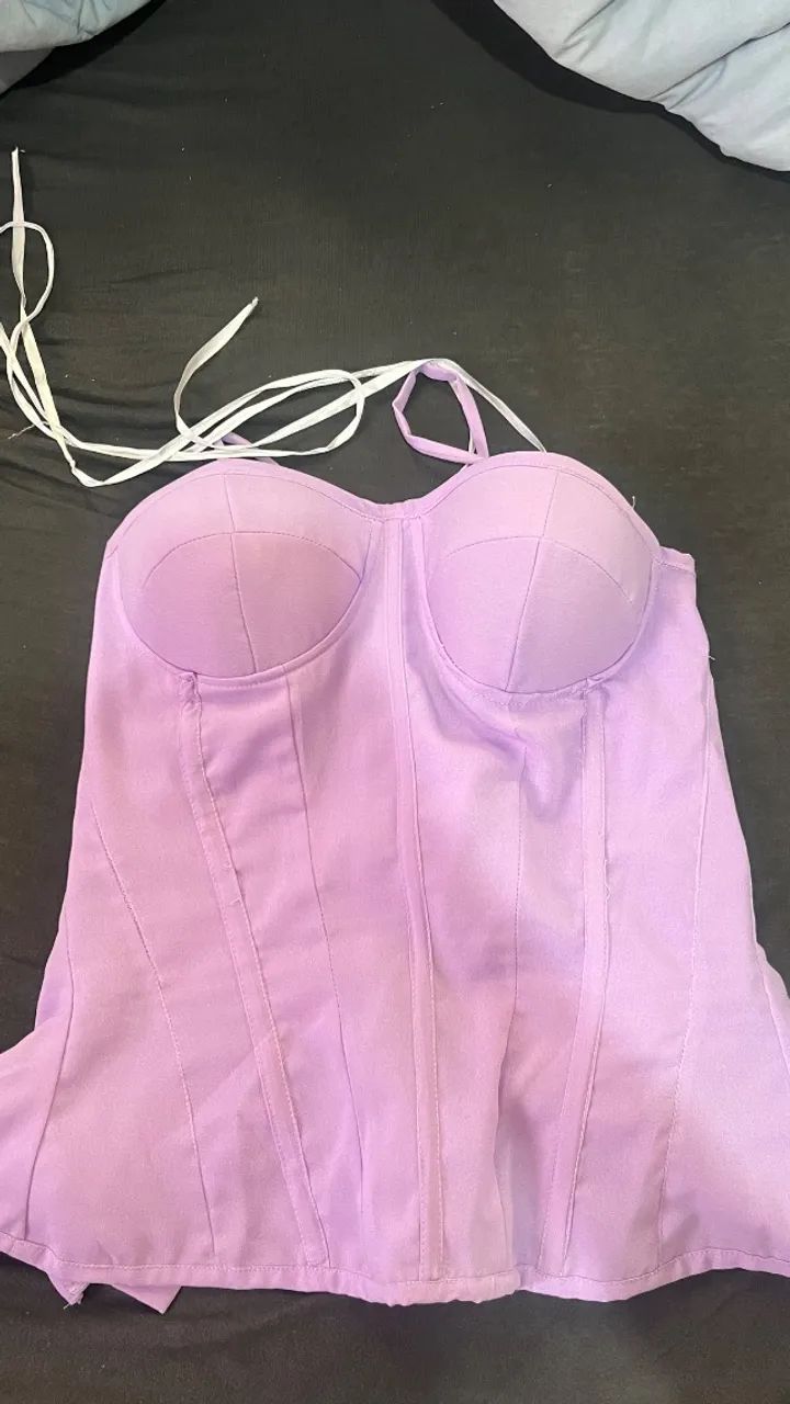 Vestido de festa Lilás  - Foto 3