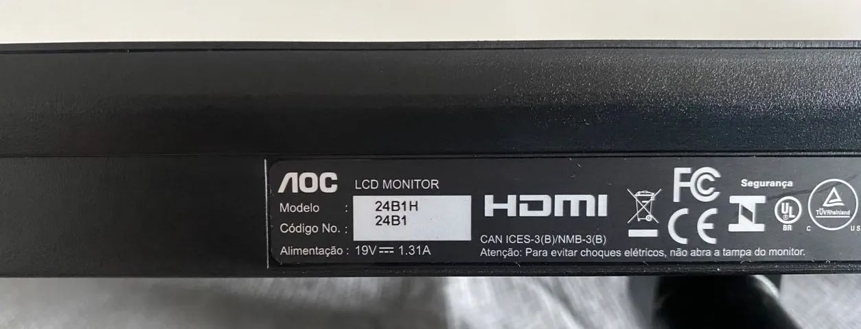 Monitor AOC 24" FHD 1080P - Foto 5