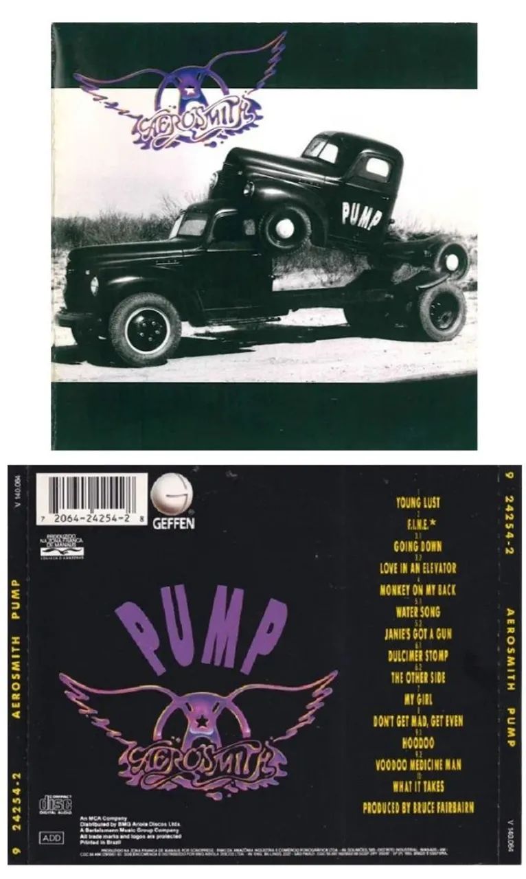 CD Aerosmith - Pump.(Original, Novo e Lacrado)