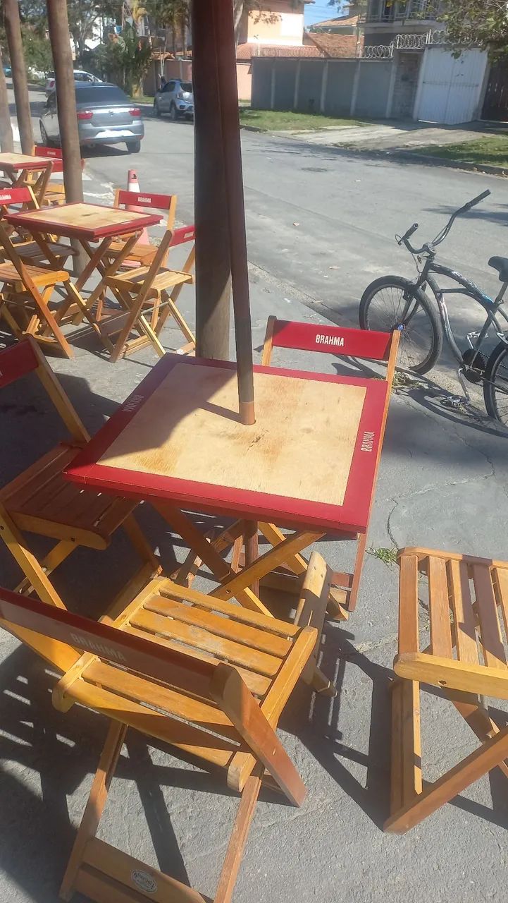 Conjunto de mesa +ombrelone